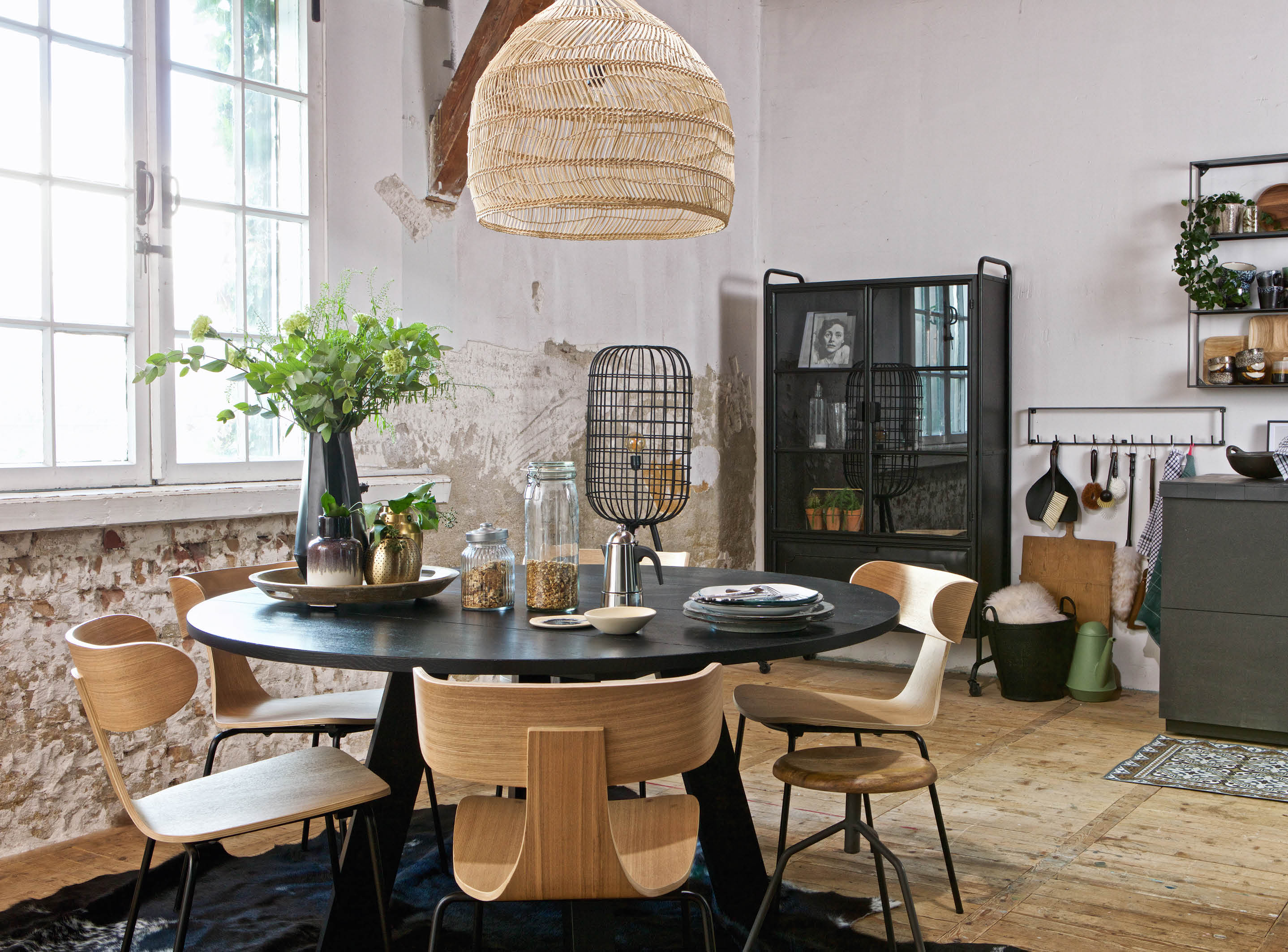 Rhonda eettafel - Form stoelen